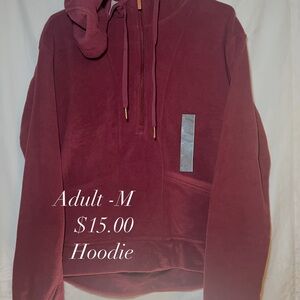 Burgundy Hoodie
